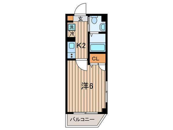 Ｓｏｌｅｉｌ　ＫＡＷＡＳＡＫＩの物件間取画像